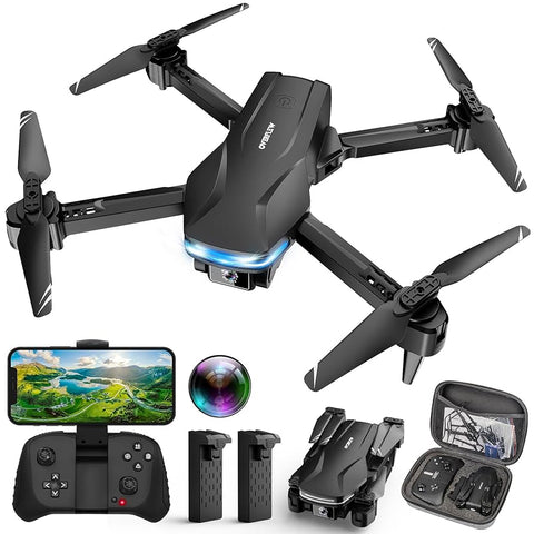NUEVO DRONE 2025 4K con Cámara HD y Estabilizador - regalo 2 bateria extra - compra y obtenga un descuento.