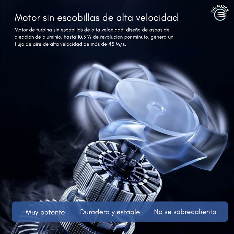 Soplador Air Force Potente, Compacto y ¡Sin Cables! 🚀