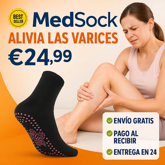 MedSocks® – Calcetines de Compresión con Turmalina Iónica