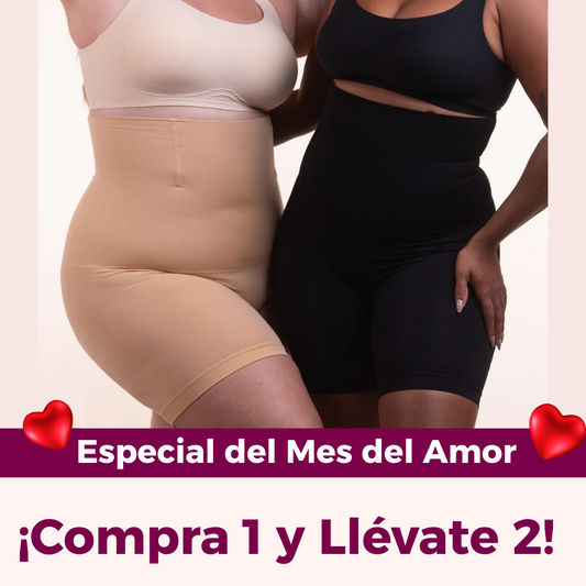 2 Up Shapers – Fajas Moldeadoras que No Se Enrollan – ¡Compra 1 y Llévate 2!
