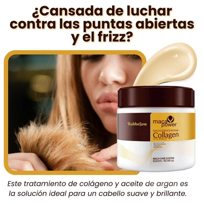 Tratamiento Capilar con Colágeno 200 ml – ¡Repara, Hidrata y Fortalece tu Cabello!