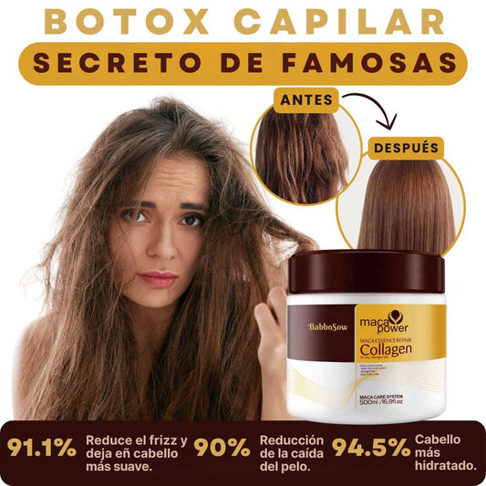 Tratamiento Capilar con Colágeno 200 ml – ¡Repara, Hidrata y Fortalece tu Cabello!