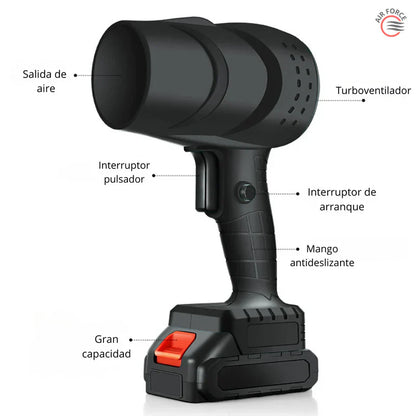 Soplador Air Force Potente, Compacto y ¡Sin Cables! 🚀