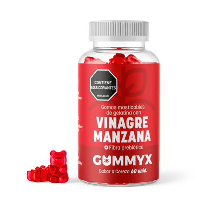 GOMAS VINAGRE SIDRA DE MANZANA + GUÍA PASO A PASO PARA BAJAR DE PESO